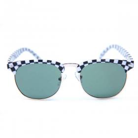 Happy Hour G2's Checkers Shades - Black/White/G15 Lens
