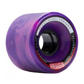 60mm 78a Hawgs Chubby Cruiser Wheels - Purple/Pink Swirl