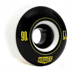 57mm 90a Hawgs Cordova Cruiser Wheels - White