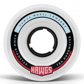 63mm 78a Hawgs Fattie Cruiser Wheels - White