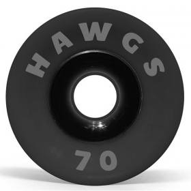 70mm 78a Hawgs Supreme Longboard Wheels - Black