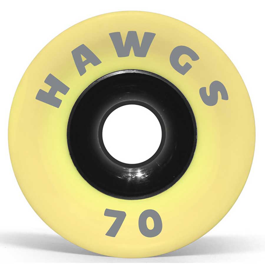 Hawgs Supreme Longboard Wheels - Flat Banana 70mm 78a