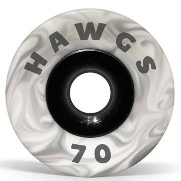 Hawgs Supreme Longboard Wheels - Flat Banana 70mm 78a