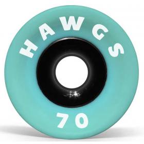 70mm 78a Hawgs Supreme Longboard Wheels - Ocean Teal