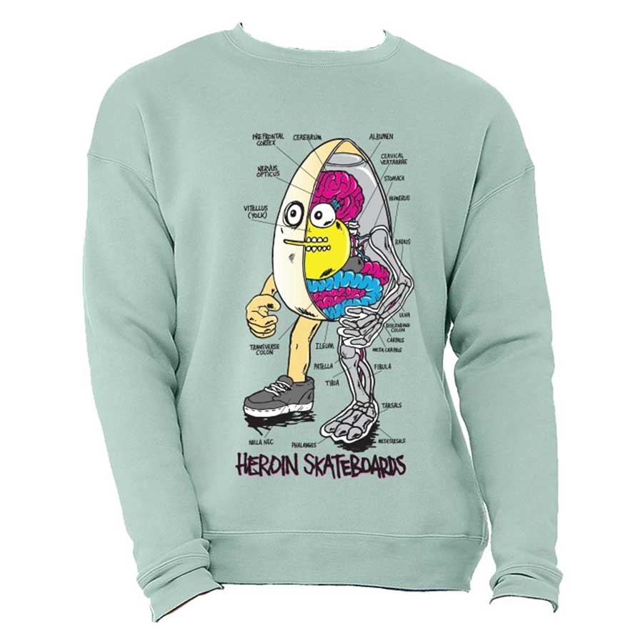 heroin skateboards hoodie