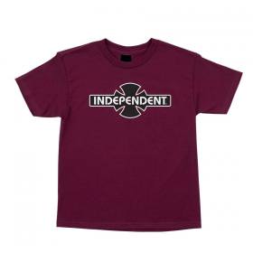 Independent Trucks OGBC Youth T-Shirt - Burgundy
