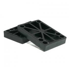 1/2" Hard Iron Horse Truck Risers - Black