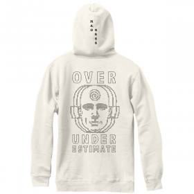Madness Over Under Pullover Hoodie - Bone White