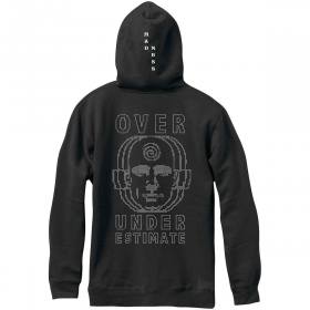 Madness Over Under Pullover Hoodie - Vintage Black