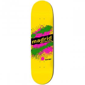 7.75x31.5 Madrid Explosion M-Core Deck - Yellow