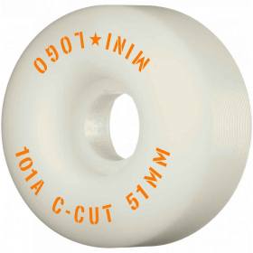 Set of 4 Mini-Logo A-Cut 101a Skateboard Wheels