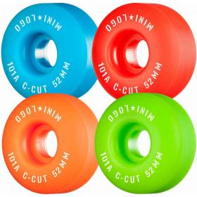 52mm 101a Mini Logo C-Cut "2" Wheels - Mixed
