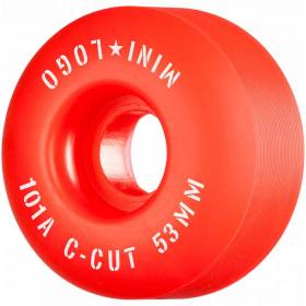 Mini Logo A-Cut 2 Hybrid 90a Skateboard Wheels White 53mm 55mm 58mm 
