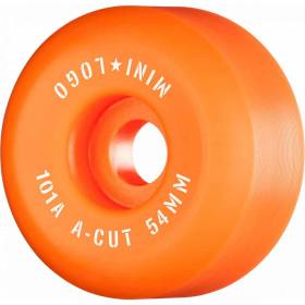 54mm 101a Mini Logo A-Cut "2" Wheels - Orange