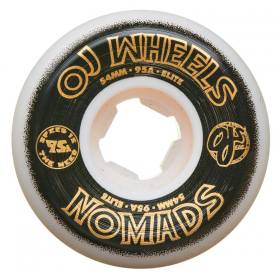 54mm 95a OJ Elite Nomads Wheels - White