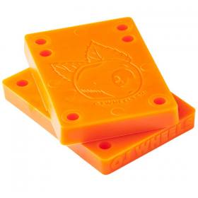 3/8" Hard OJ Juice Cubes Risers - Orange