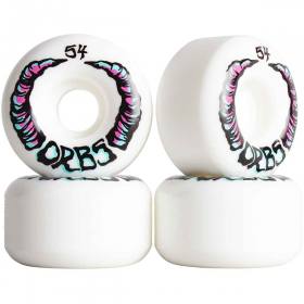 54mm 99a Orbs Apparitions Wheels - White