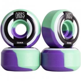 56mm 99a Orbs Apparitions Wheels - Mint/Lavender Split