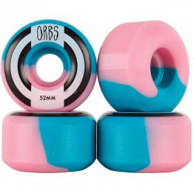 52mm 99a Orbs Apparitions Wheels - Pink/Blue Split