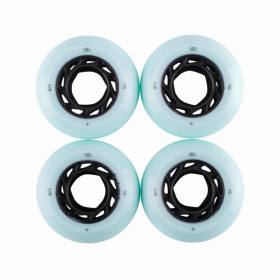 56mm 102a Orbs Ghost Lites Wheels - Light Blue/Black