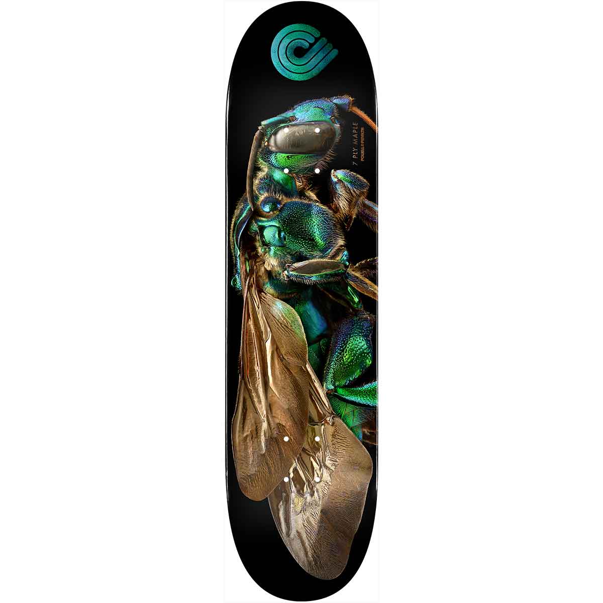 Powell-Peralta Skateboards Ripper Deck Natural//Green 9