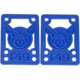 1/8" Soft Pig Wheels Pig Piles Risers - Blue