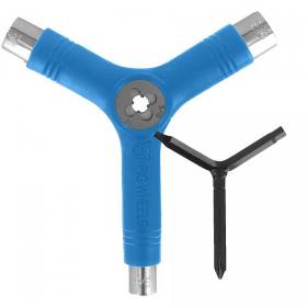 Pig Wheels Tri-Socket Re-Threader Tool - Blue