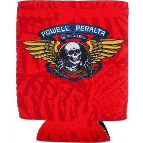 Powell Peralta Classic Winged Ripper Koozie - Red