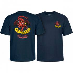 Powell Peralta Caballero Dragon II T-Shirt - Navy Blue
