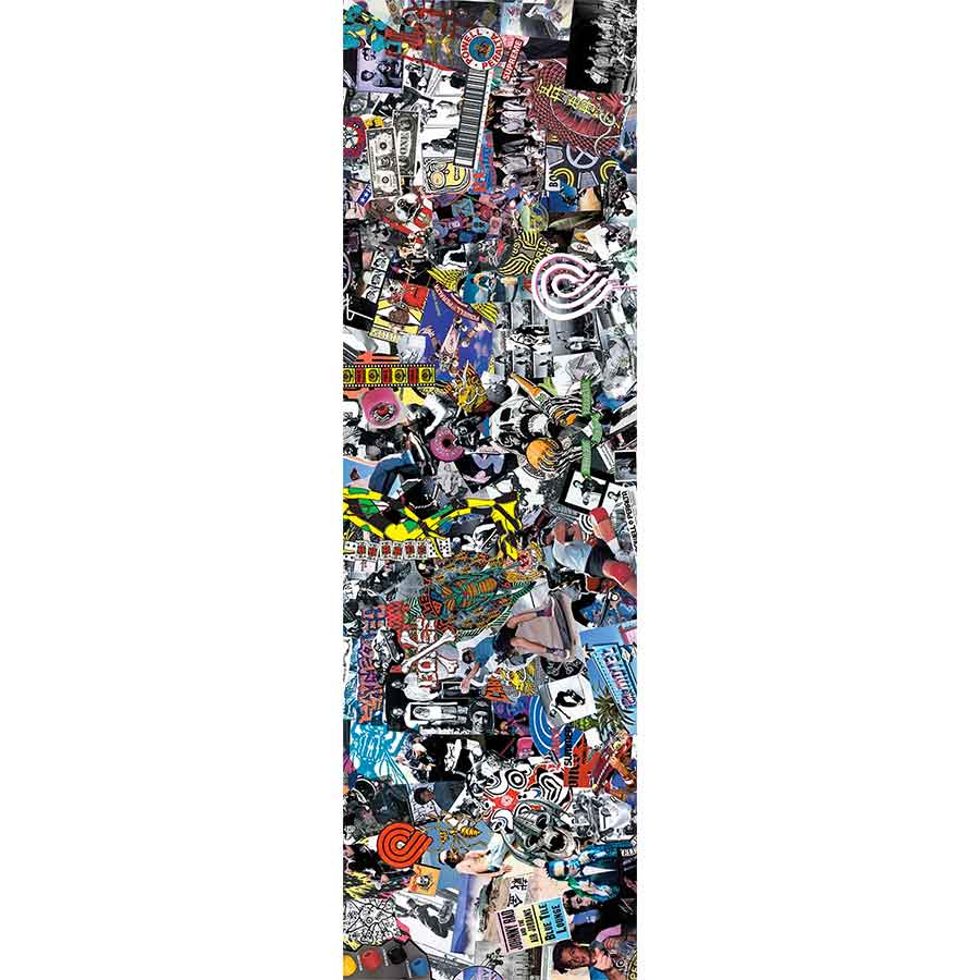 10.5x33 Powell Peralta Premium Printed White Griptape - Collage