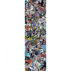 10.5x33 Powell Peralta Premium Printed White Griptape - Collage