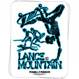 Powell Peralta Bones Brigade Lance Mountain Future Primitive Sticker - Assorted Colors