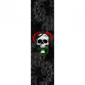 9x33 Powell Peralta Premium Printed McGill Skull & Snake Griptape - Black