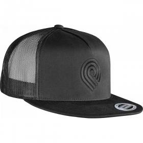 Powell Peralta Triple P Logo Mesh Trucker Hat - Black