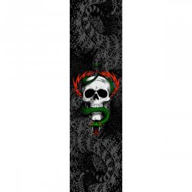 10.5x33 Powell Peralta Premium Printed McGill Skull & Snake Griptape - Black