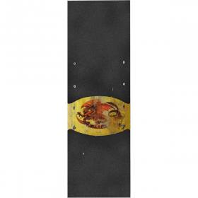 10.5x33 Powell Peralta Premium Printed Oval Dragon 02 Griptape - Black