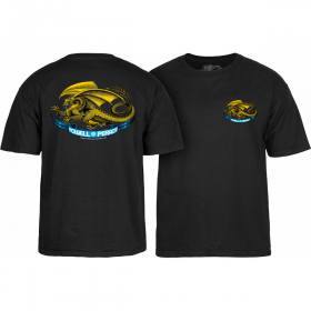 Powell Peralta Oval Dragon Youth T-Shirt - Black