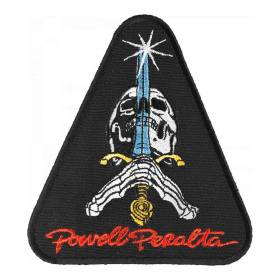Powell Peralta Skull & Sword Patch - 4.5" x 4.75"