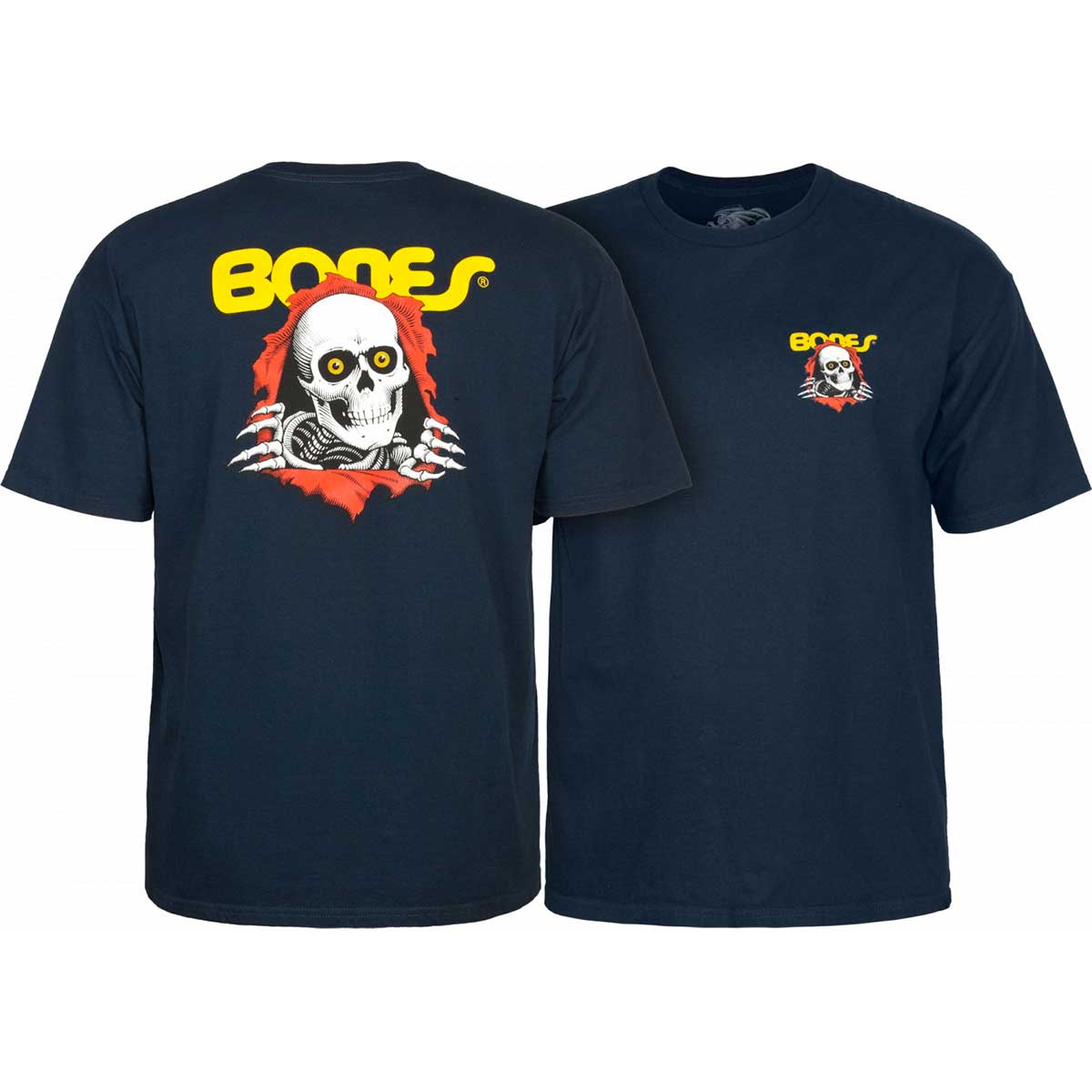 T-shirt Skateboard Powell Peralta Winged Ripper - Noir - Réimpression (Unisexe)