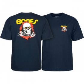 Powell Peralta Ripper Youth T-Shirt - Navy Blue