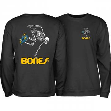 skeleton crew neck sweatshirt