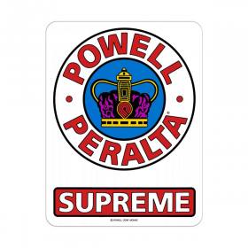 Powell Peralta Supreme OG Sticker - 3.5"