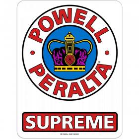 Powell Peralta Supreme OG Ramp Sticker - 12"