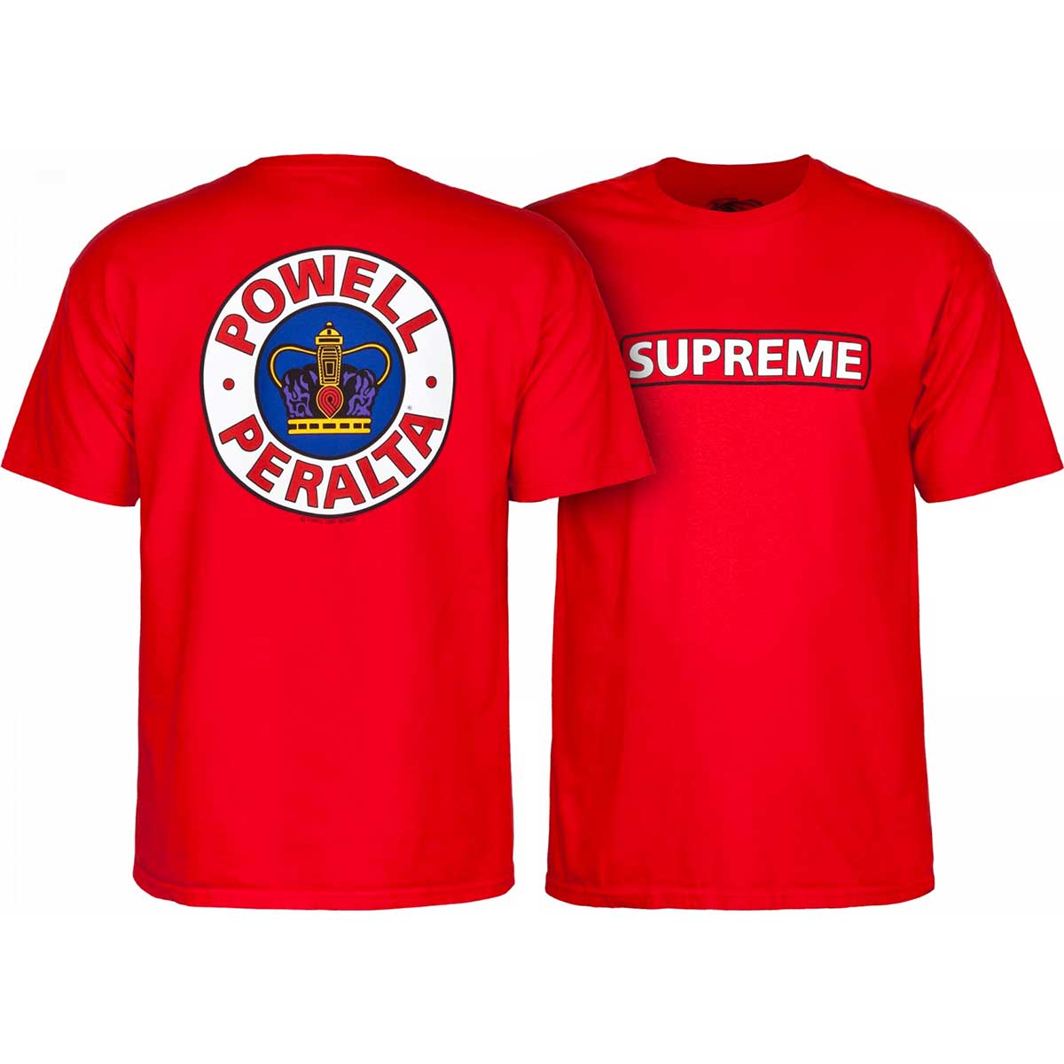 Powell Peralta Supreme t-shirt logotipo skateboard