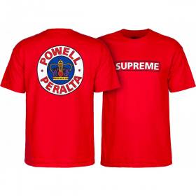 Powell Peralta Supreme T-Shirt - Red