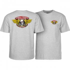 Powell Peralta Winged Ripper T-Shirt - Sport Grey