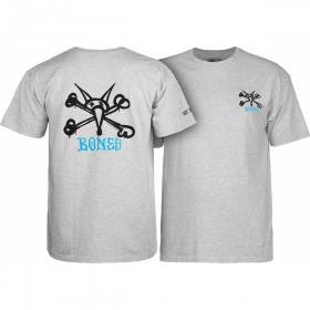 Powell Peralta Rat Bones Youth T-Shirt - Grey