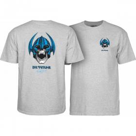 Powell Peralta Welinder Nordic Skull T-Shirt - Athletic Heather