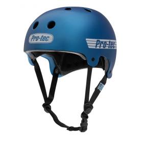 Pro-Tec Old School Certified Skate Helmet - Metallic Blue