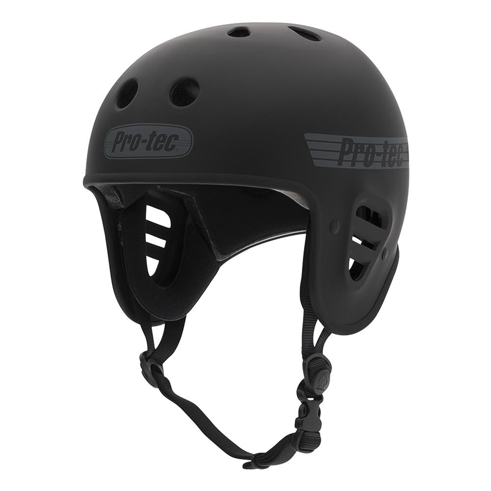 Matte Black ProTec Classic Full Cut CPSC Helmet 